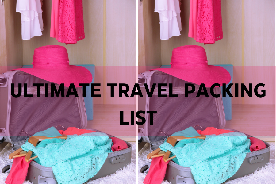 Ultimate travel packing list